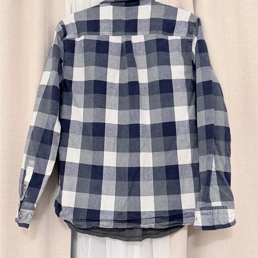 Marine Layer Lined flannel Plaid Jacket Size: Medium
